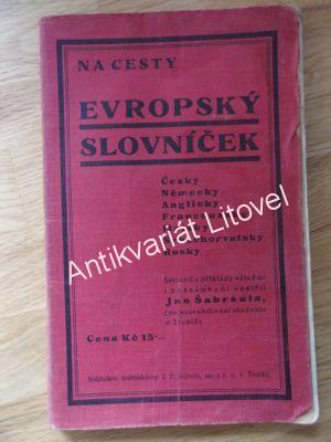 Evropský slovníček na cesty