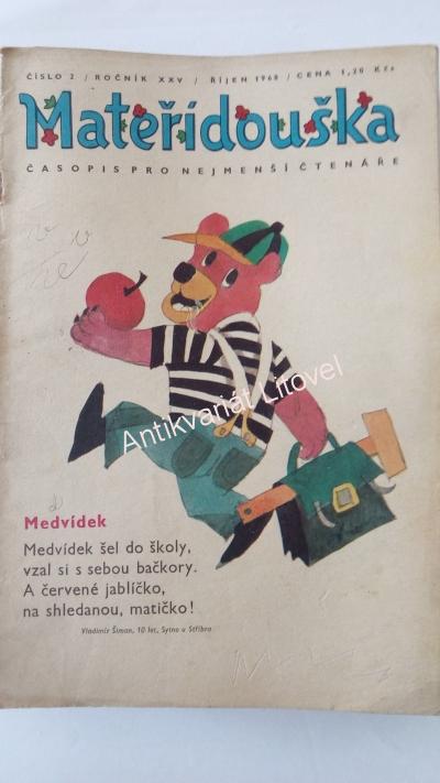 Mateřídouška č. 2/1968