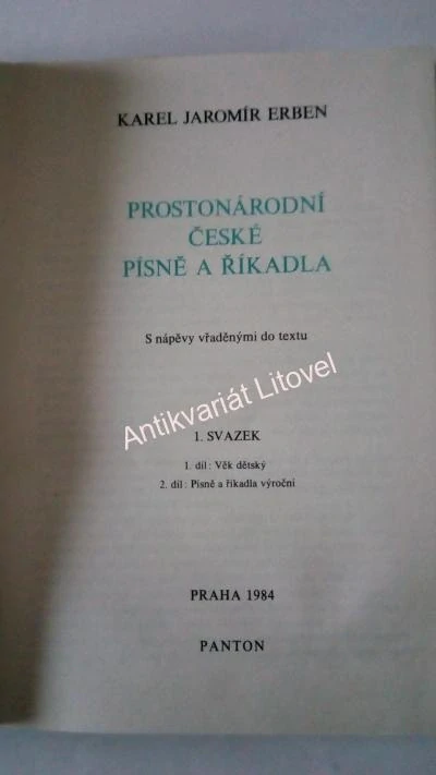 Prostonárodní české písně a říkadla