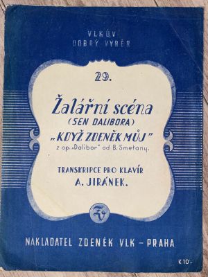 Žalářní scéna "Když Zdeněk můj"