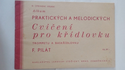 Album praktických a melodických Cvičení pro křídlovku