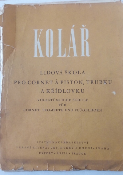 Lidová škola pro cornet á piston, trubku a křídlovku