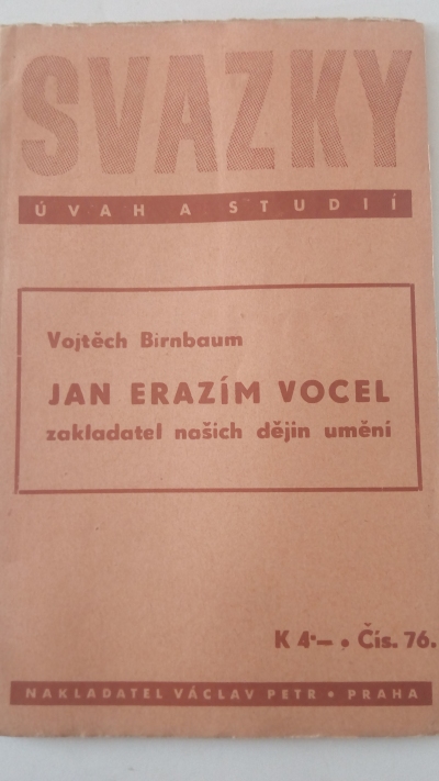 Jan Erazím Vocel – zakladatel našich dějin umění
