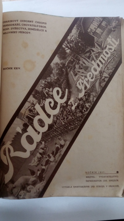 Rádce z předmostí, ročník 1937