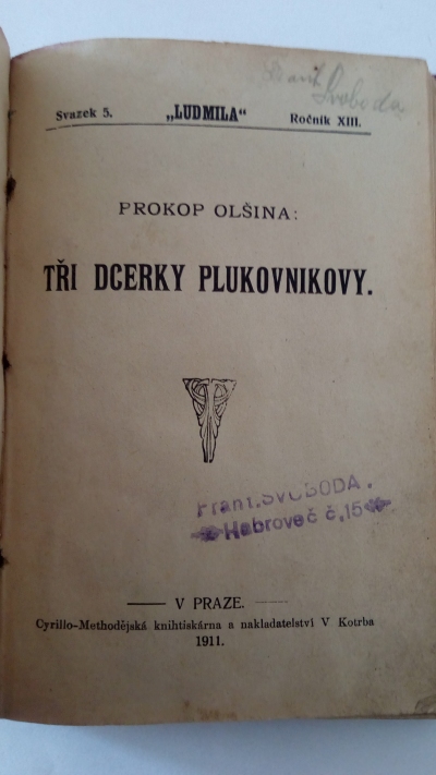 Tři dcerky plukovníkovi