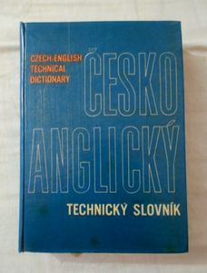 Česko-anglický technický slovník