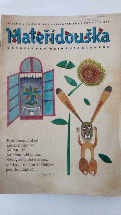 Mateřídouška č. 3/1968