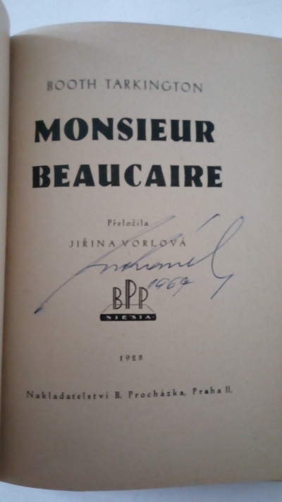 Monsieur Beaucaire. Láska slepého umělce
