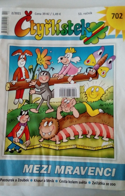 časopis Čtyřlístek č. 2/2021