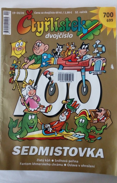 časopis Čtyřlístek č. 19-20/2020