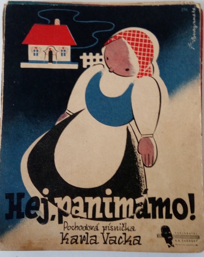 notový dvojlist Hej, panimámo!