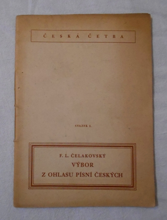 Výbor z Ohlasu písní českých