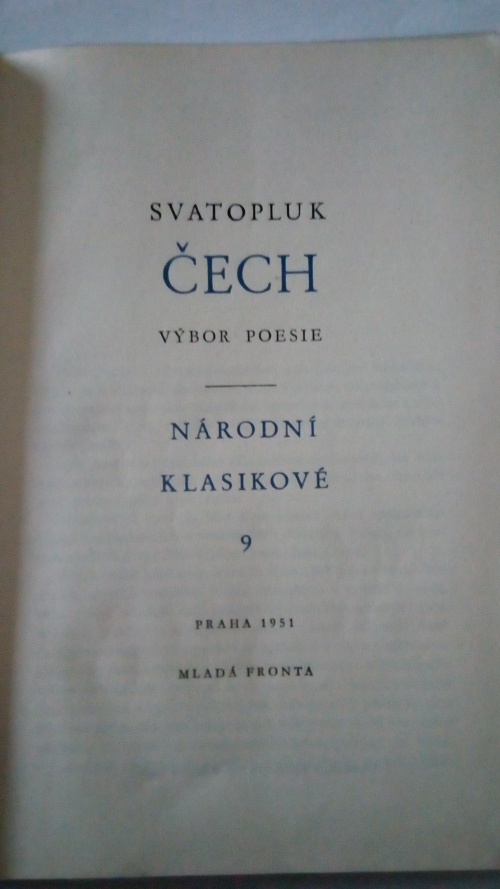 Výbor poesie