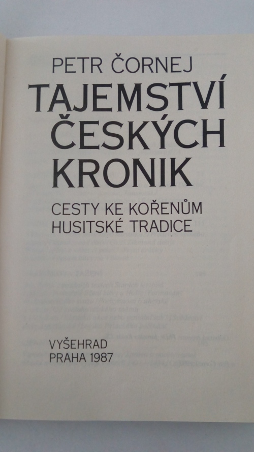 Tajemství českých kronik