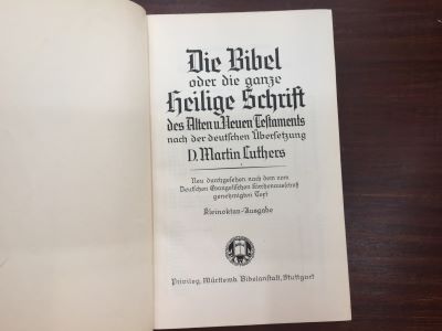 Die Bibel - Heilige Schrift