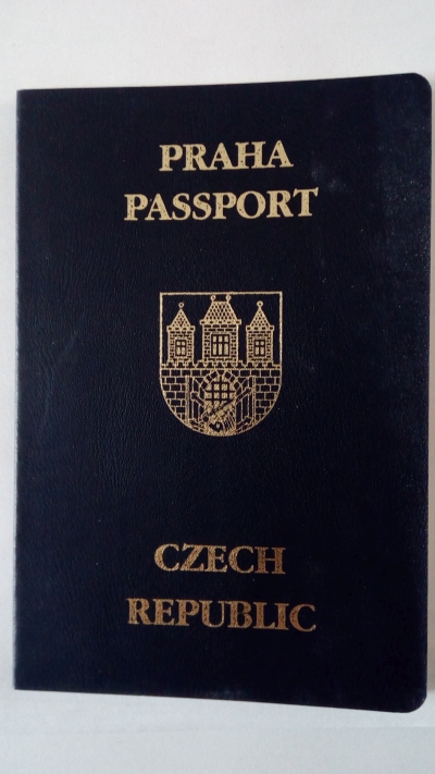 Praha passport Czech Republic