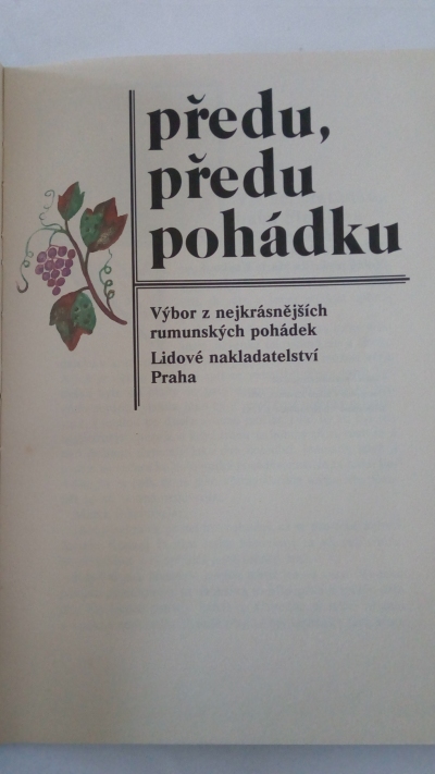 Předu, předu pohádku