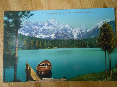 I. Weissenfelser See 926 m. - Manhart 2678 m.