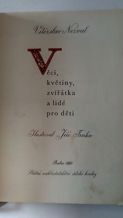 Věci, květiny, zvířátka a lidé pro děti
