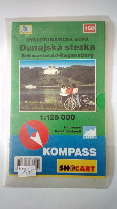 Dunajská stezka – cykloturistická mapa