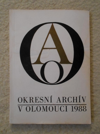 Okresní archív v Olomouci 1988