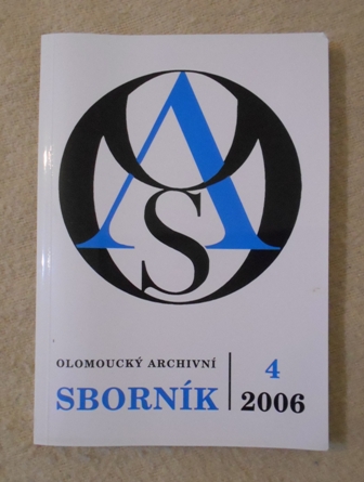 Olomoucký archivní sborník 4 2006