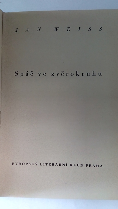 Spáč ve zvěrokruhu