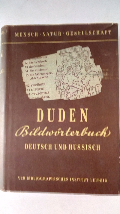 Bildwörterbuch, Deutsch und Russisch