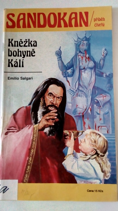 Kněžka bohyně Kálí
