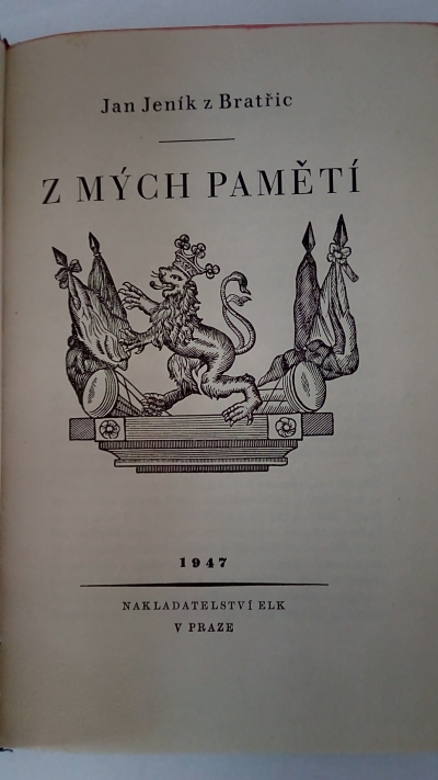 Z mých pamětí