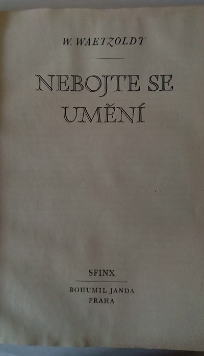 Nebojte se umění