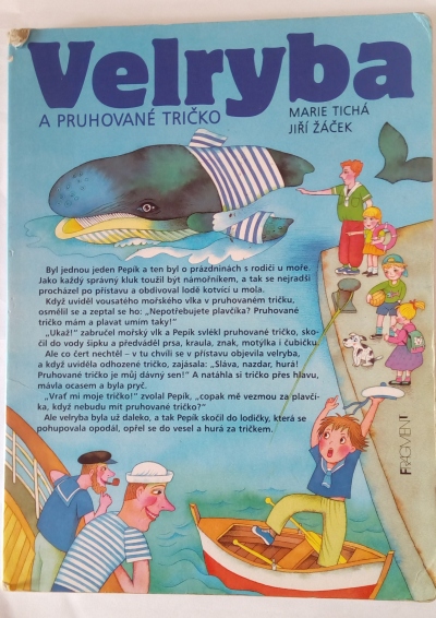 Velryba a pruhované tričko