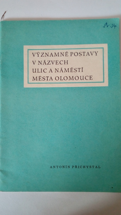 Významné postavy v názvech ulic a náměstí města Olomouce