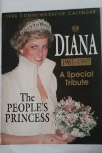 kalendář Diana 1998