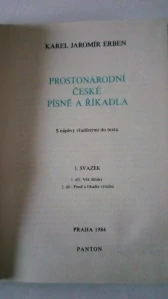 Prostonárodní české písně a říkadla