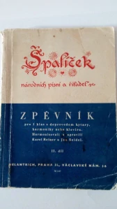 Špalíček národních písní a říkadel – zpěvník, 2. díl