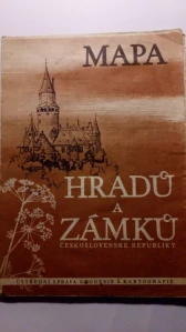Mapa hradů a zámků Československé republiky