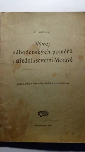 Vývoj náboženských poměrů v střední a severní Moravě
