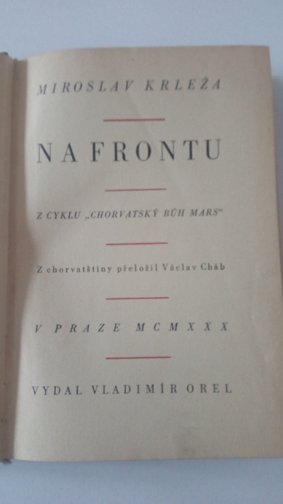 Na frontu