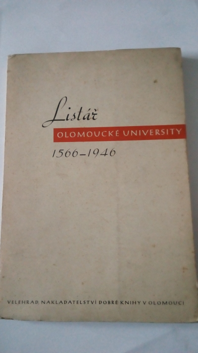Listář olomoucké univesity 1566-1946