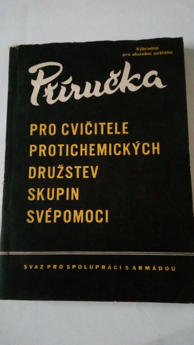 Příručka pro cvičitele protichemických družstev skupin svépomoci