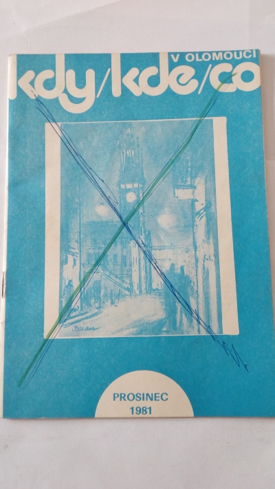 Kdy kde a co v Olomouci, prosinec 1981