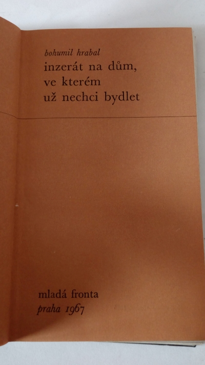 Interát na dům, ve kterém už nechci bydlet