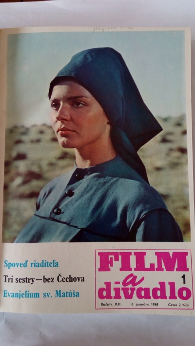 časopis Film a divadlo, rok 1968