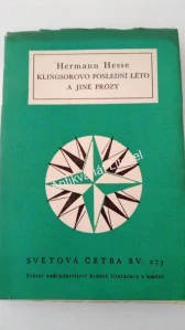 Klingsorovo poslední léto a jiné prózy