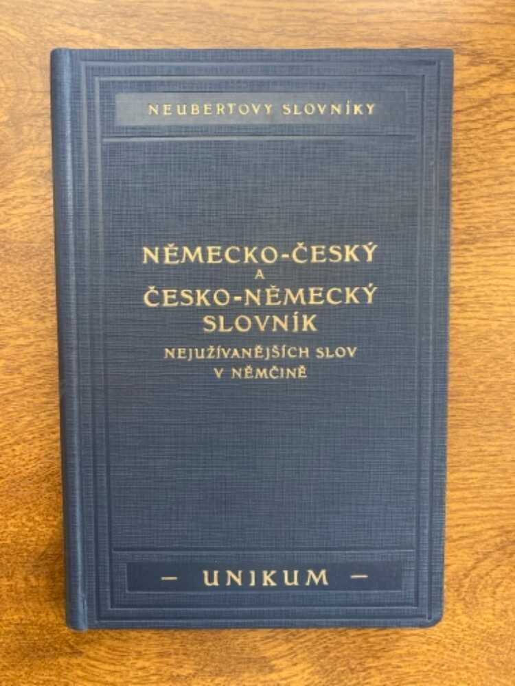 Německo-český a česko-německý slovník 1-3