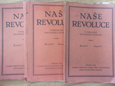 Naše revoluce - ročník I., svazek 1.-4.