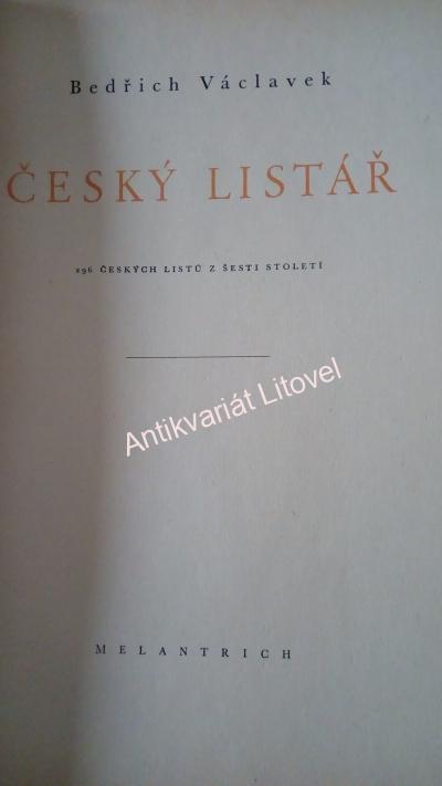 Český listář
