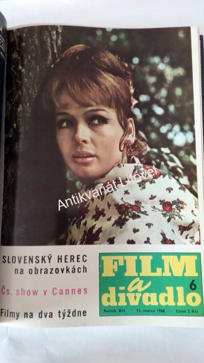 časopis Film a divadlo, rok 1968